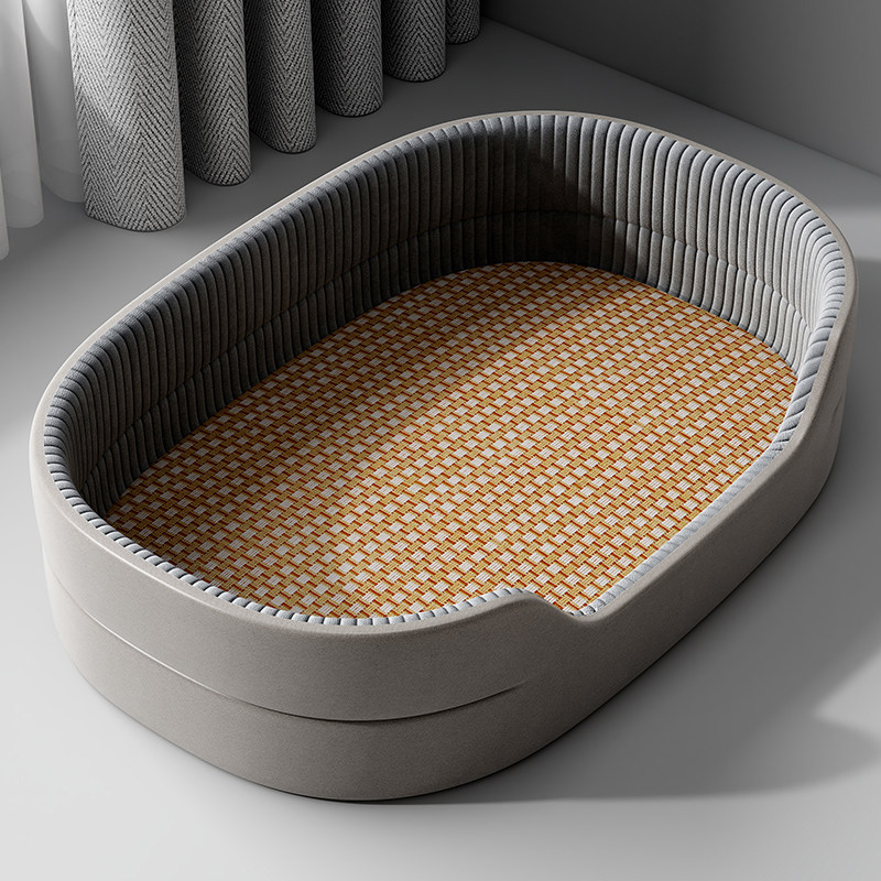 Pet Supplies Australia - Party Australia Grey Dog Bed Durable