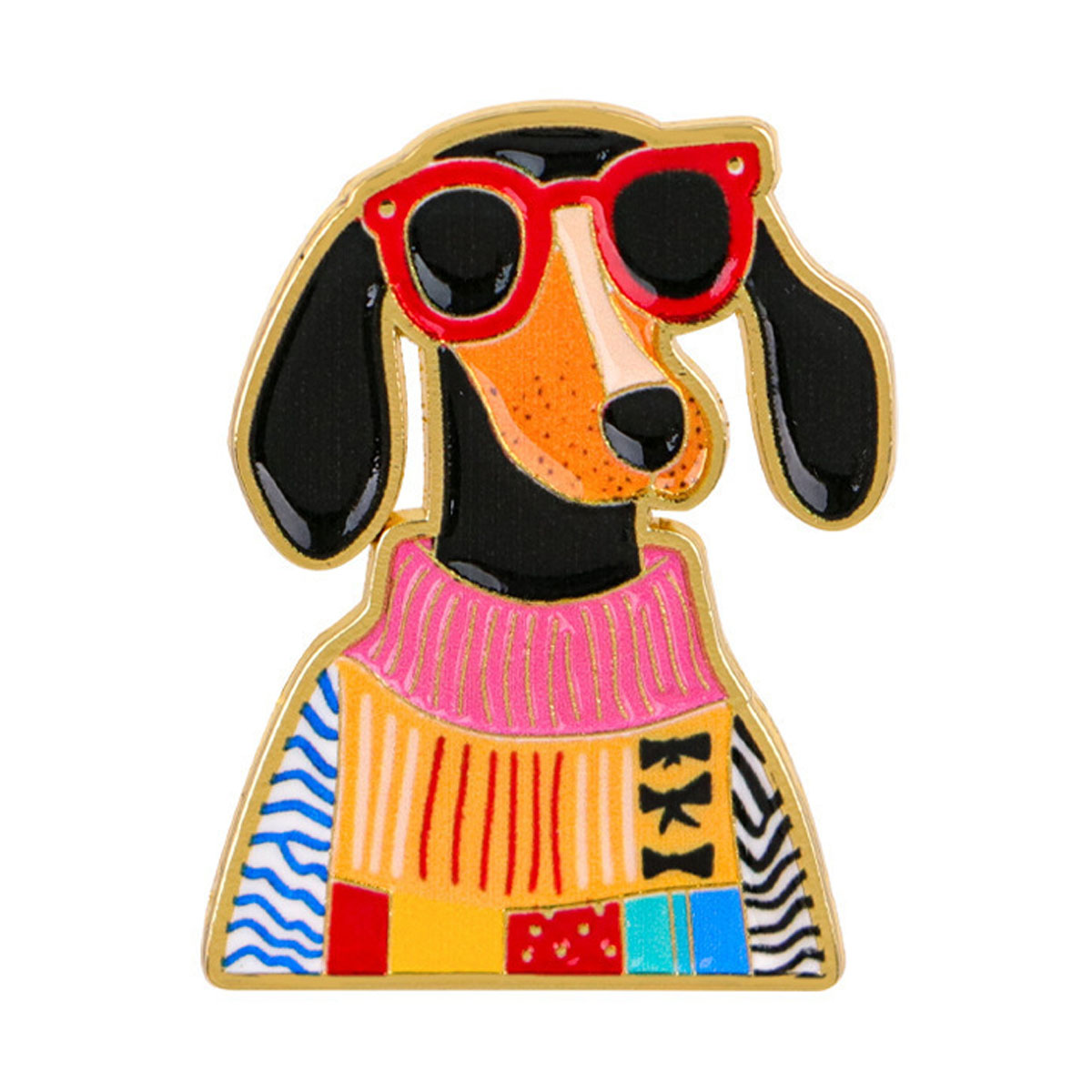 Enamel Pins Dachshund Dogs Cut - Pet Supplies Store 评论和价格