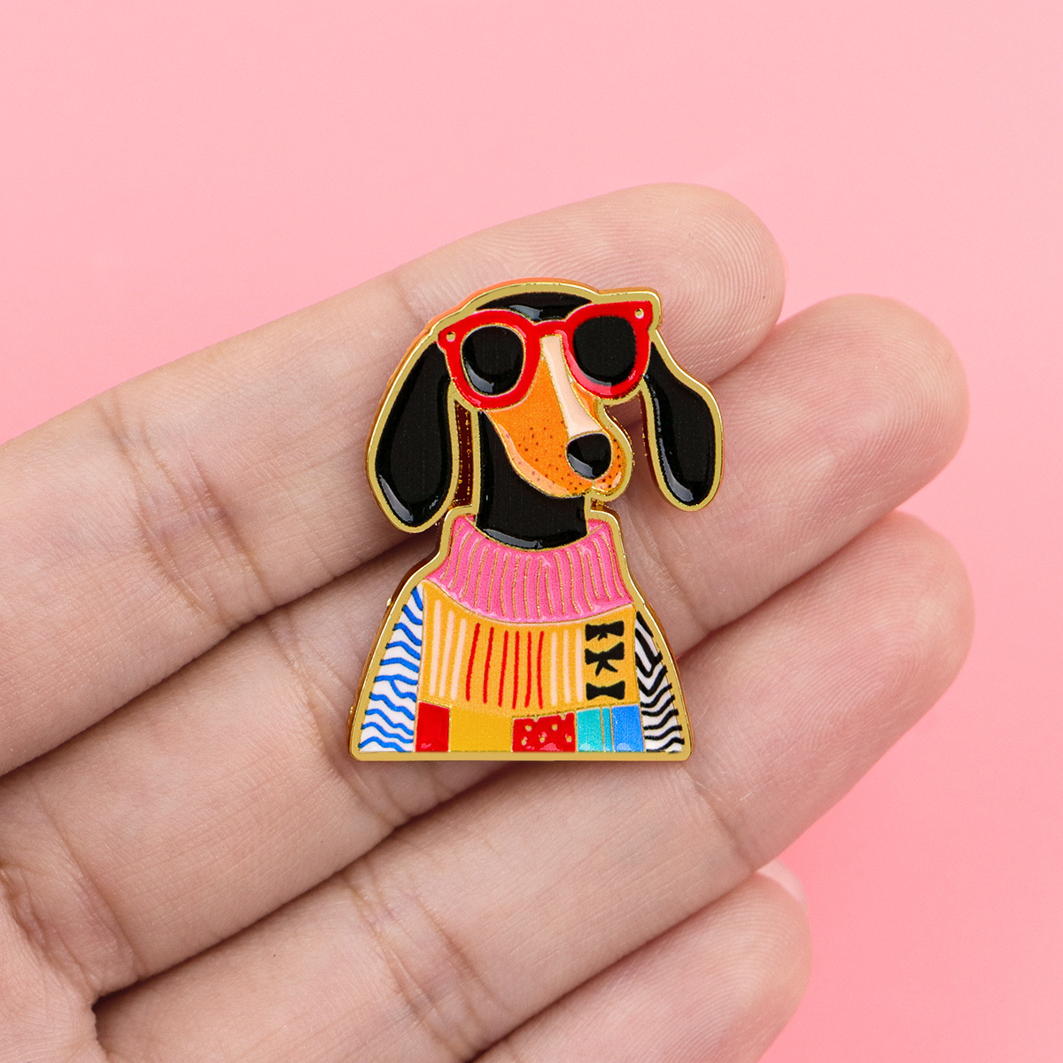 Enamel Pins Dachshund Dogs Cut - Pet Supplies Store 评论和价格