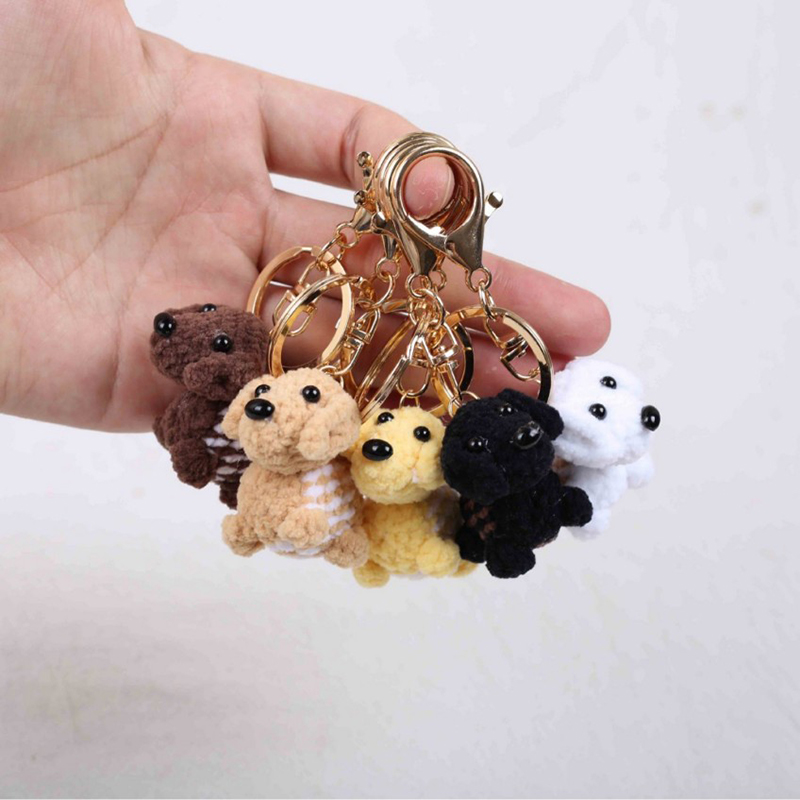 Mini Puppy Series Crochet Keyr - Pet Supplies Store 评论和价格