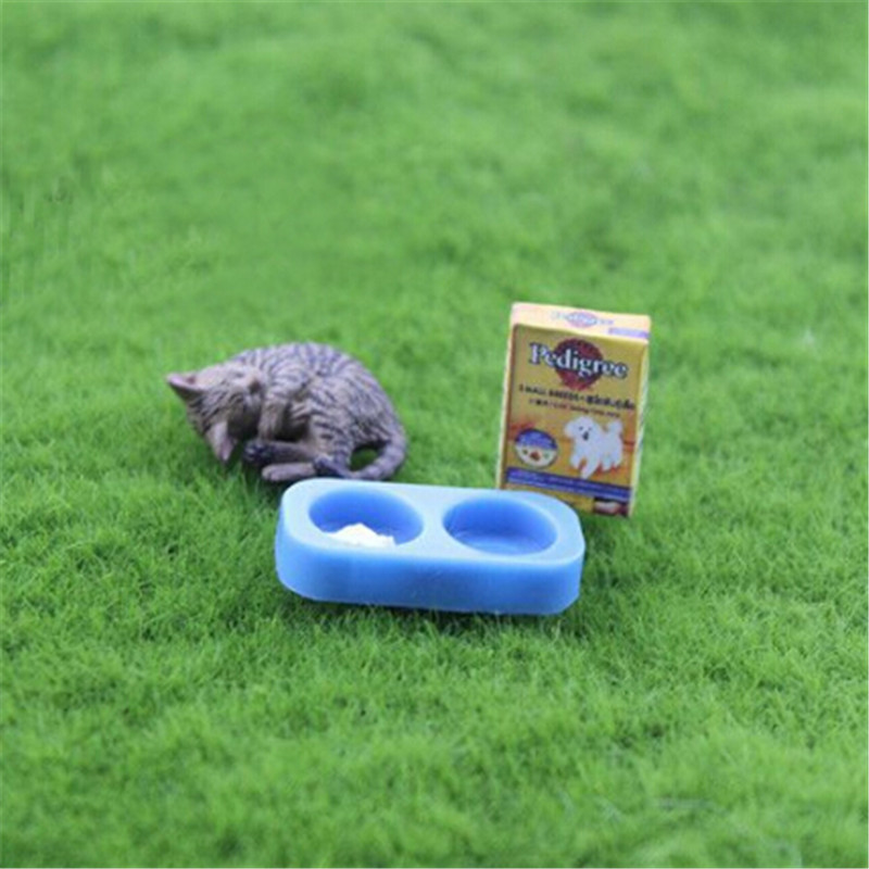 2Pcs/set Dollhouse Mini Dog/Ca - Pet Supplies Store 评论和价格