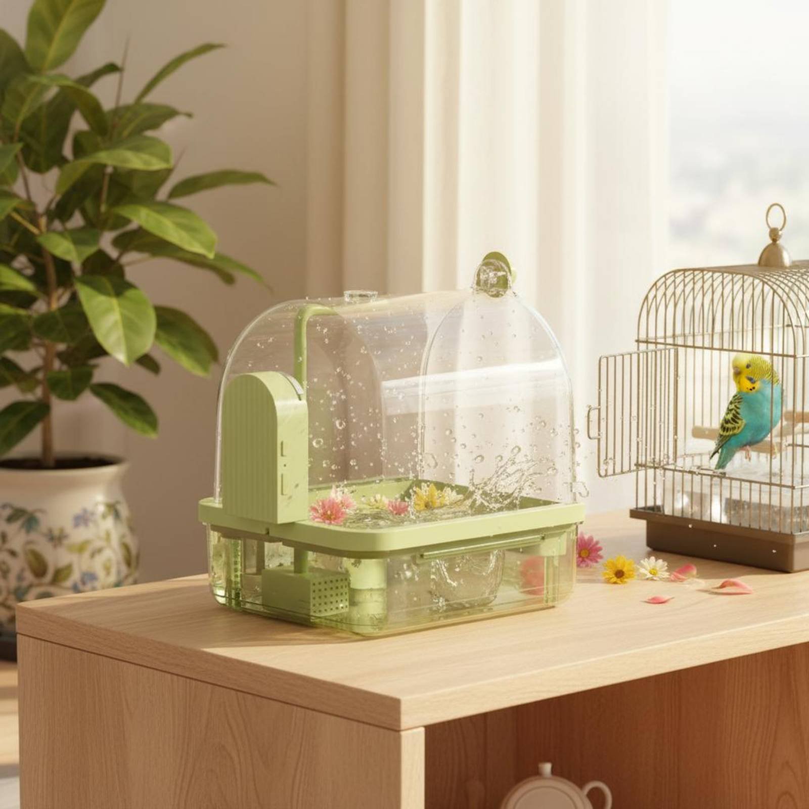 Automatic Bird Bath Wireless S - Pet Supplies In 评论和价格