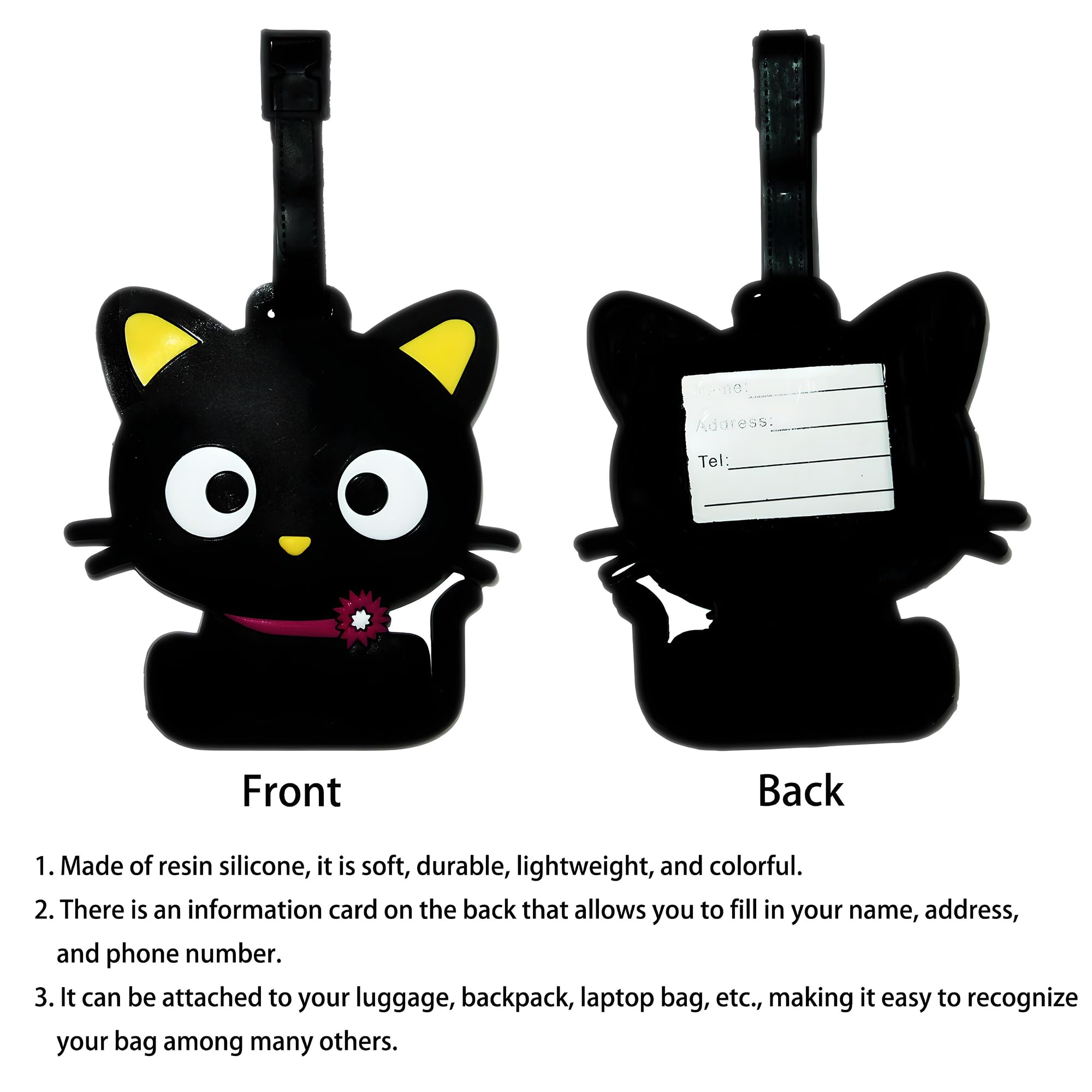 Cute Animal Luggage Tag Travel - Pet Supplies Store 评论和价格