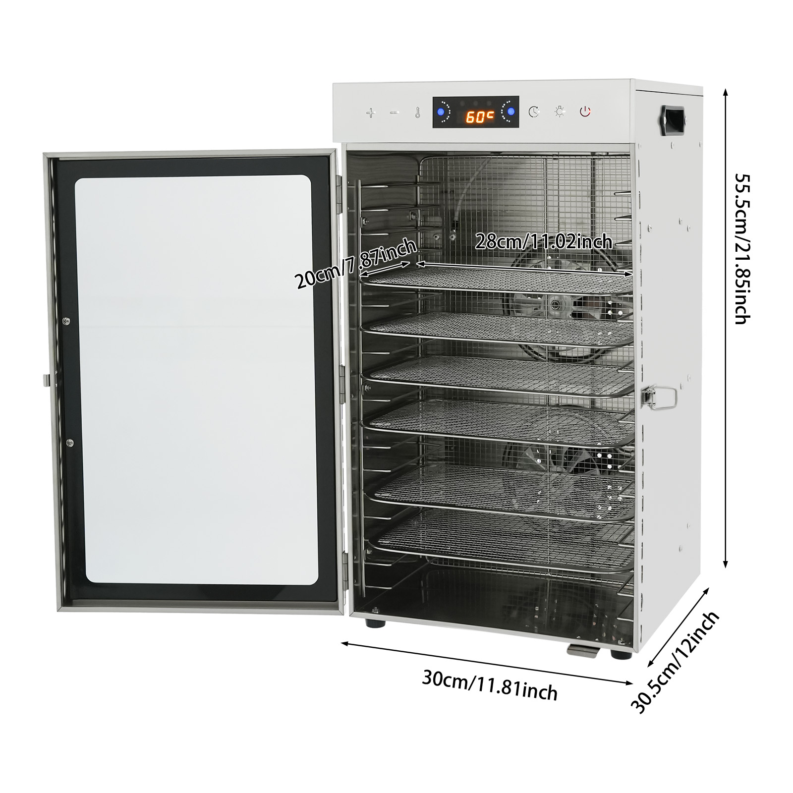 18 Trays Food Dehydrator 304 2 - Pet Supplies In 评论和价格