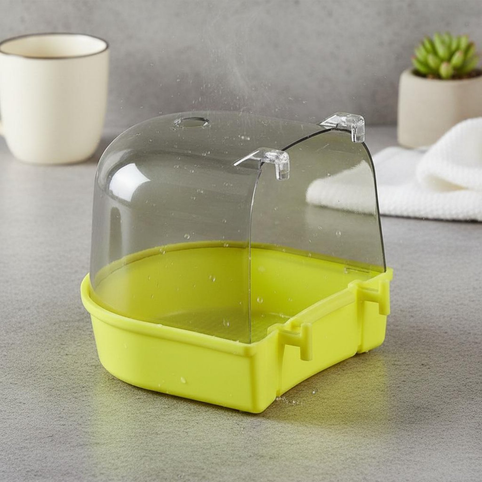 Bird Bathing Box Easy to Insta - Pet Supplies In 评论和价格