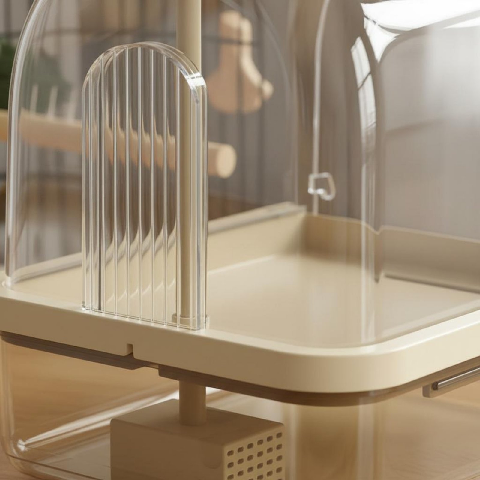 Hanging Avian Shower Transpare - Pet Supplies In 评论和价格