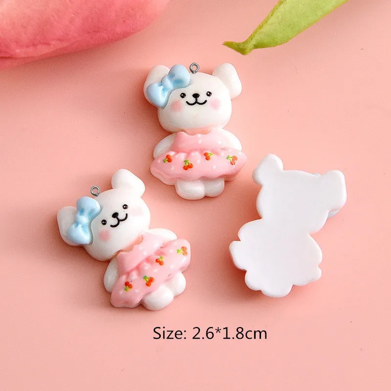 10pcs Cartoon Dog Resin Charms - Pet Supplies Store 评论和价格