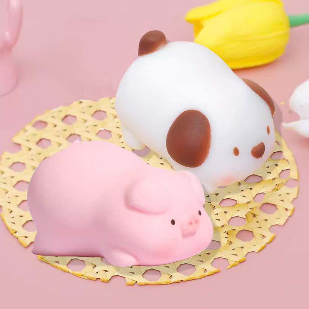 Cute Pink Pig White Dog Animal - Pet Supplies Store 评论和价格