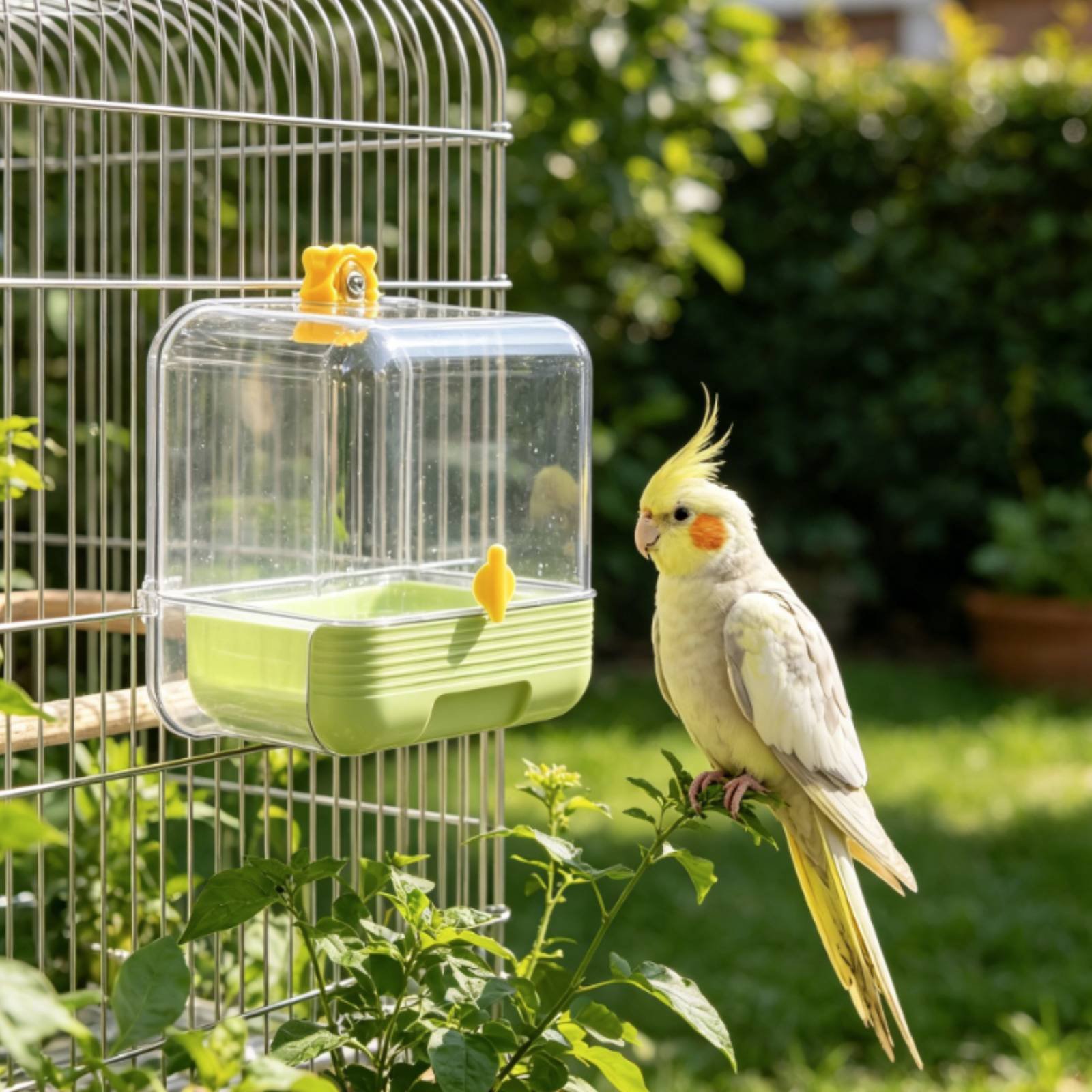 Parrot Bathing Tub Multi Funct - Pet Supplies In 评论和价格