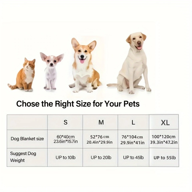 3PCS Soft Fluffy Pet Blanket C - Pet Supplies Store 评论和价格