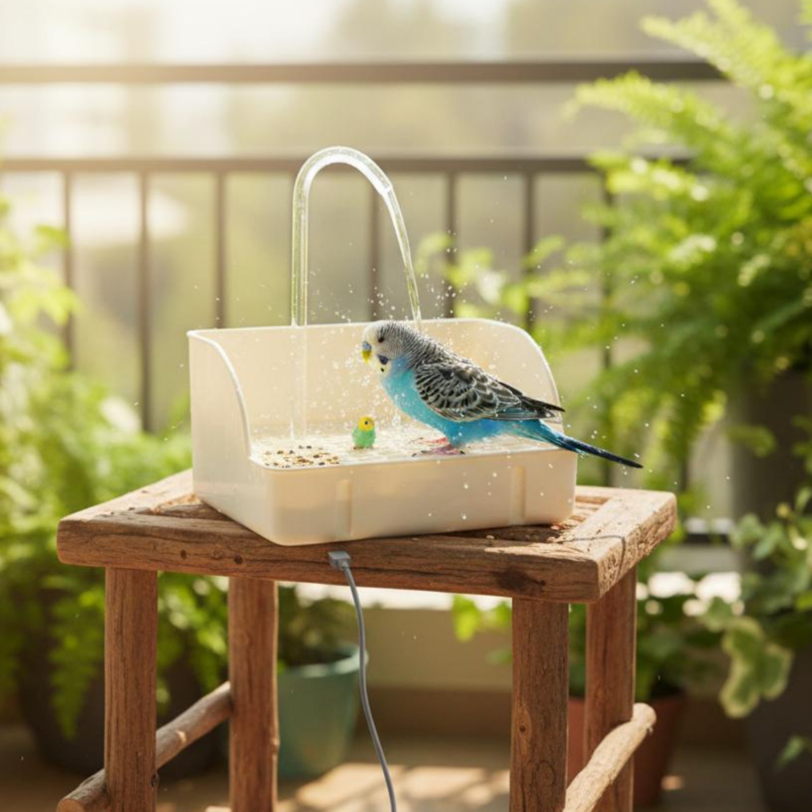 Automatic Avian Shower Easy to - Pet Supplies In 评论和价格